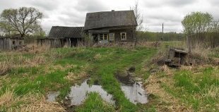 Старинные русские деревни,  которые оказались полностью заброшенными